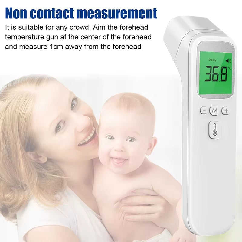 AJC Infrared Thermometer Digital LCD Body Measurement Kids Adult Fever IR Children Non-Contact Termometro