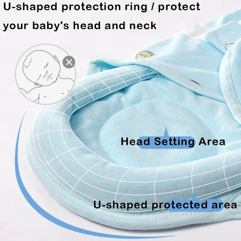 2019 Baby Bedding Clothing Soft Newborn Baby Boy Girl Cotton Swaddle Wrap Blanket Cartoon Warm Protective Sleeping Bag