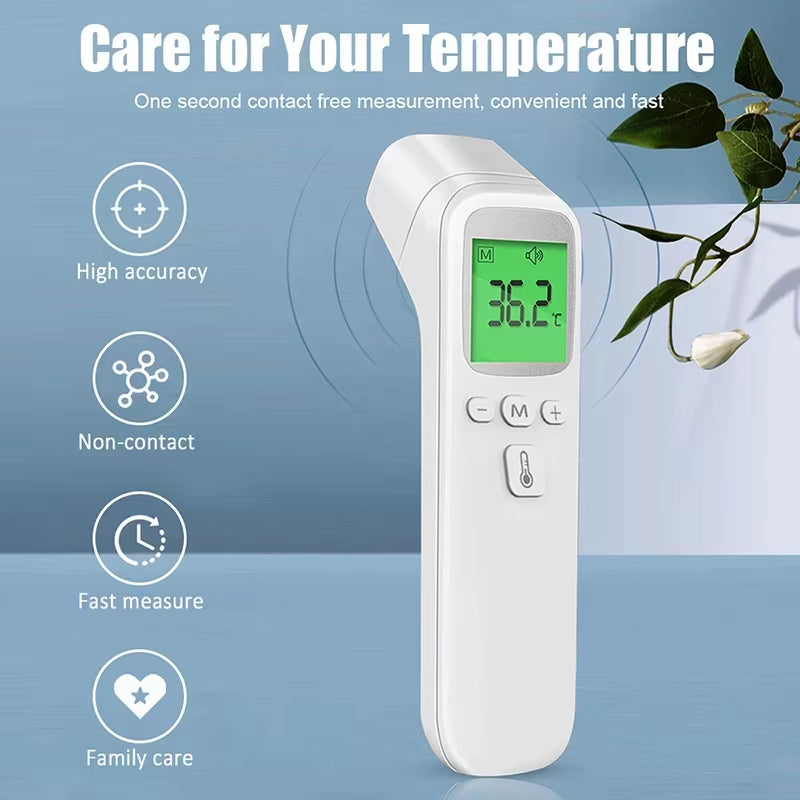 AJC Infrared Thermometer Digital LCD Body Measurement Kids Adult Fever IR Children Non-Contact Termometro